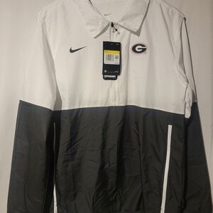 Nike Georgia Bulldogs Football On Field Jacket CQ5103-100 Men’s Size Small